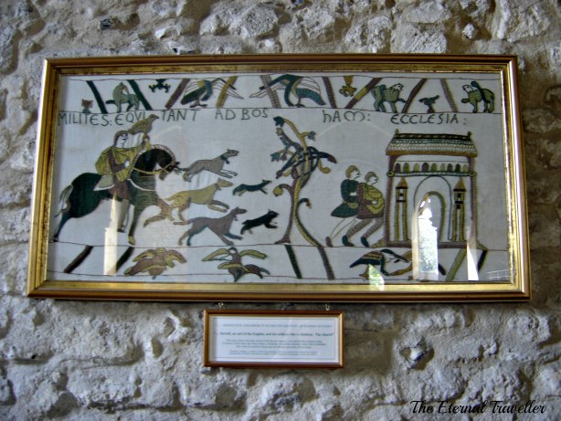 copy of Bayeaux Tapestry, with Bosham
